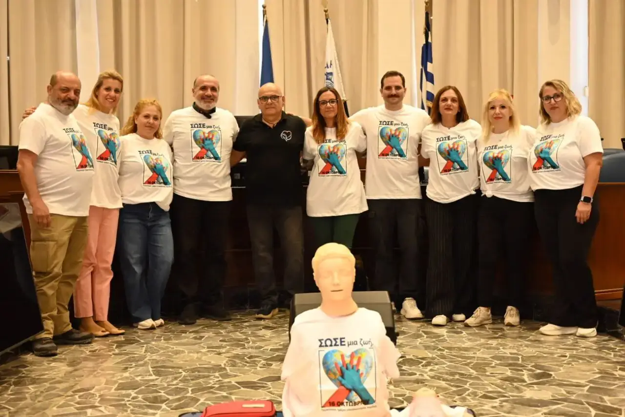 Εκπαίδευση εργαζομένων του Δήμου Ρόδου στην αντιμετώπιση καρδιακής ανακοπής
