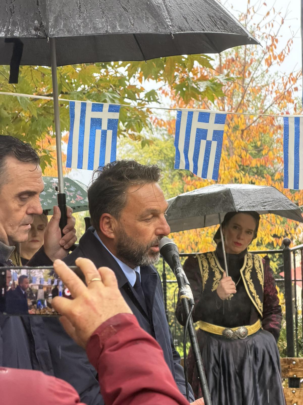 Ο Δήμαρχος Χάλκης τίμησε τη μνήμη του ήρωα Αλέξανδρου Διάκου στη Σαμαρίνα