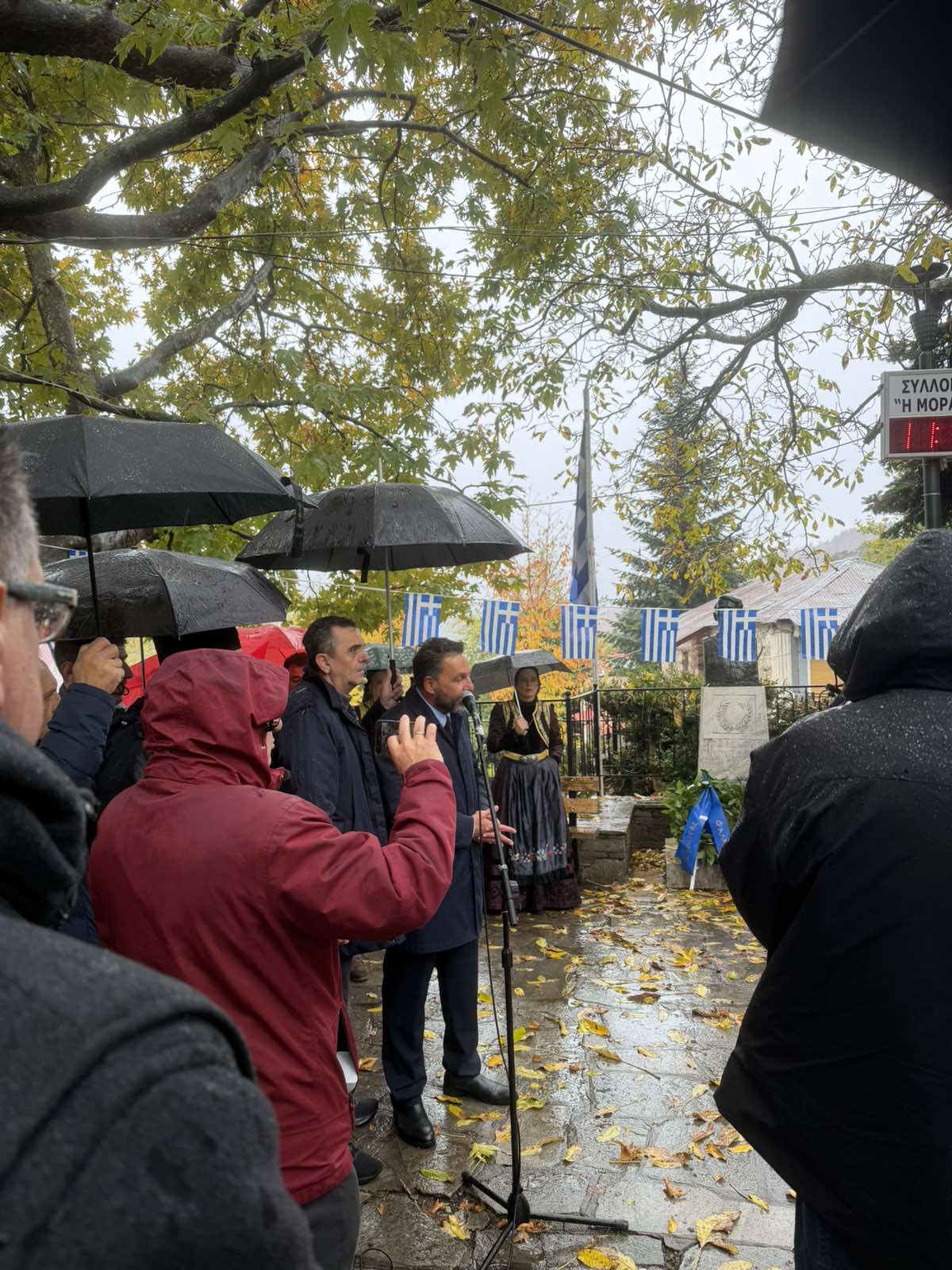 Ο Δήμαρχος Χάλκης τίμησε τη μνήμη του ήρωα Αλέξανδρου Διάκου στη Σαμαρίνα