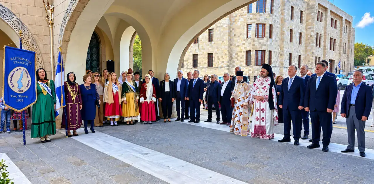 Ο Ιατρικός Σύλλογος Ρόδου τίμησε τη Σύναξη των Αγίων Ιατρών