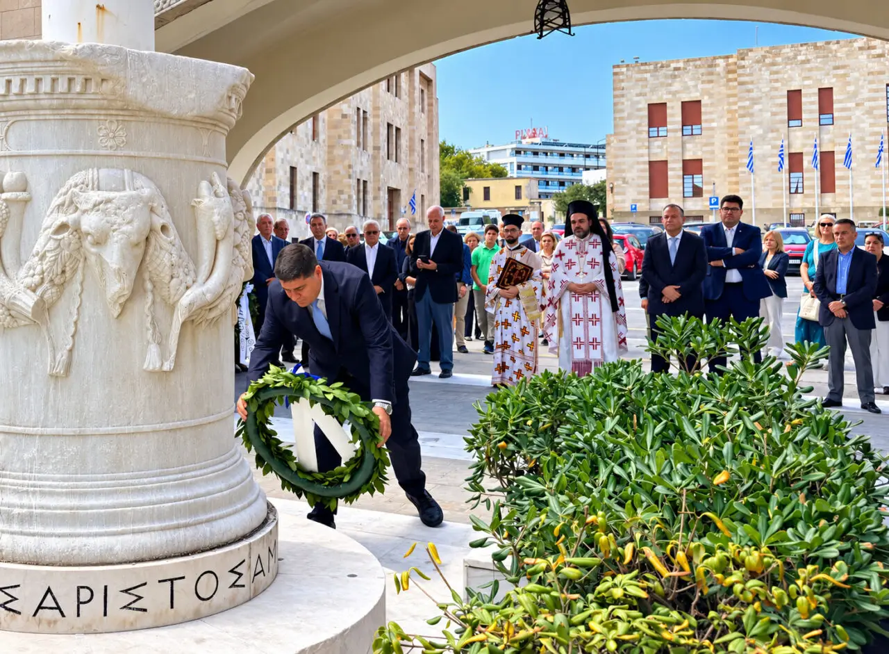 Ο Ιατρικός Σύλλογος Ρόδου τίμησε τη Σύναξη των Αγίων Ιατρών