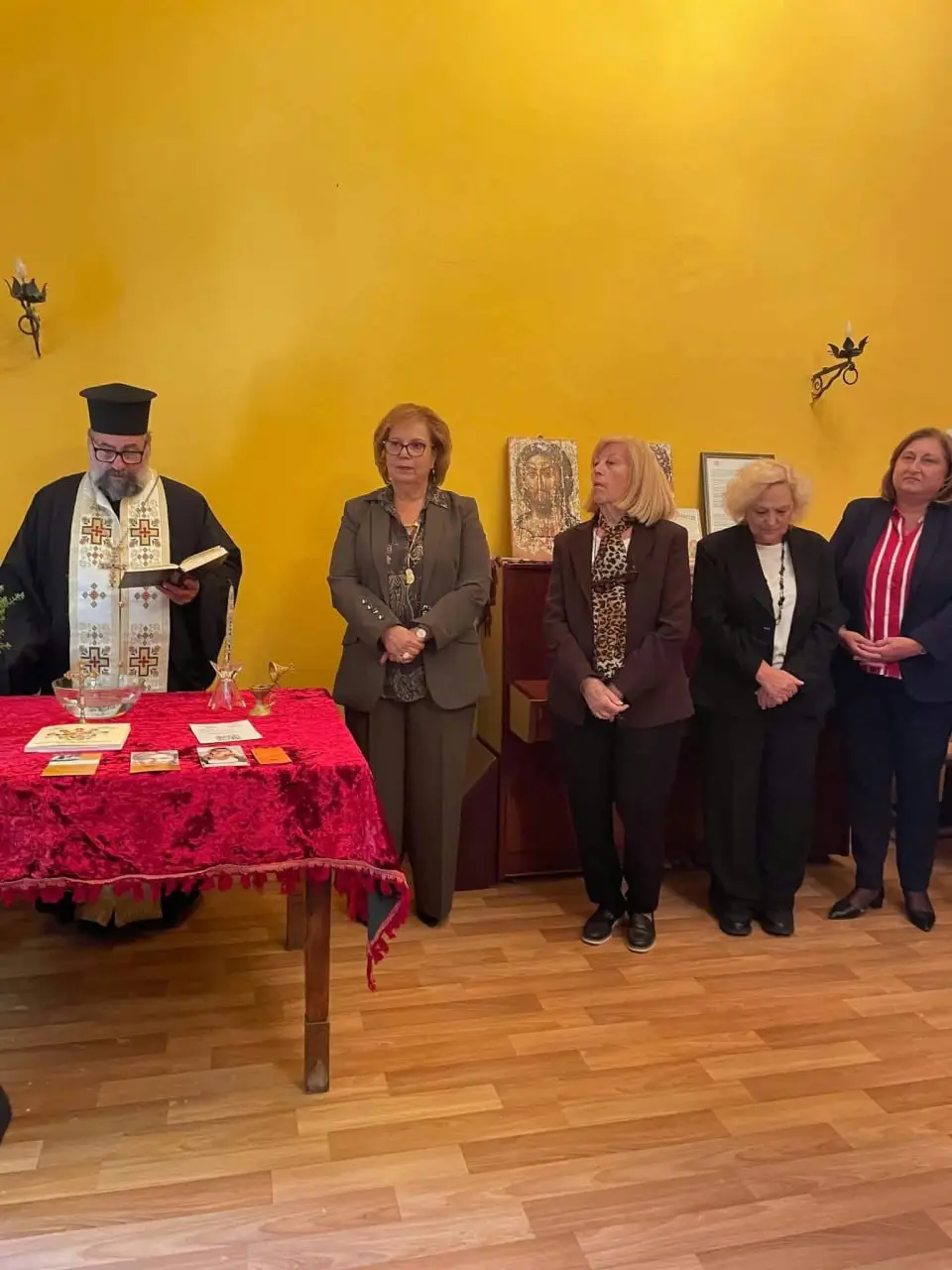 Πραγματοποιήθηκε ο αγιασμός για τη νέα χρονιά της ΧΕΝ Ρόδου: Παρουσίαση δράσεων, νέας εθελόντριας και ομιλία για την πρόληψη του καρκίνου του μαστού